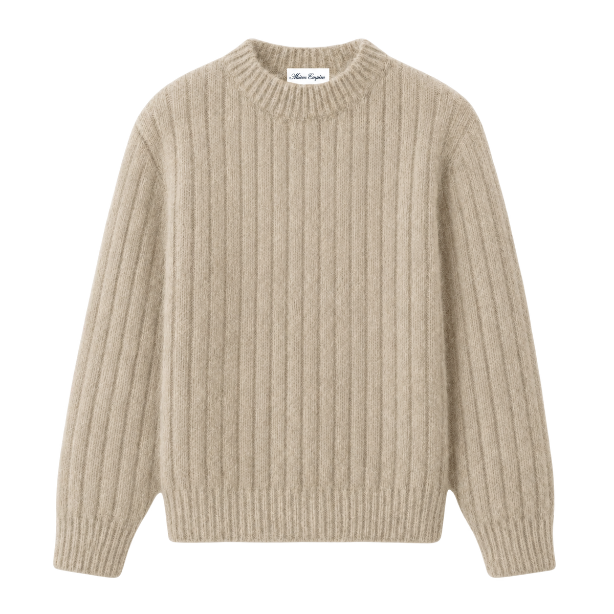Ribbed Mohair Sweater