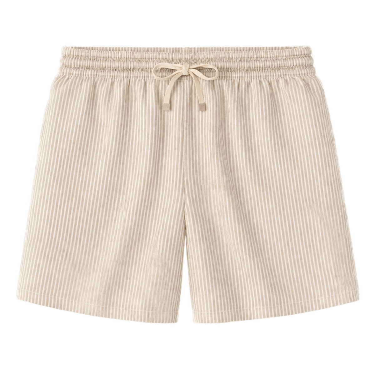 Striped Linen Shorts