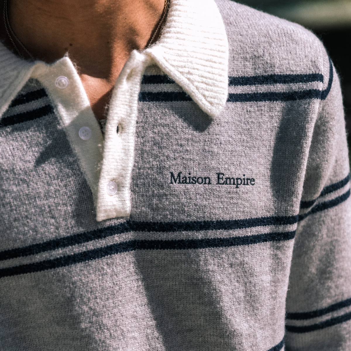 Racquet Wool Sweater