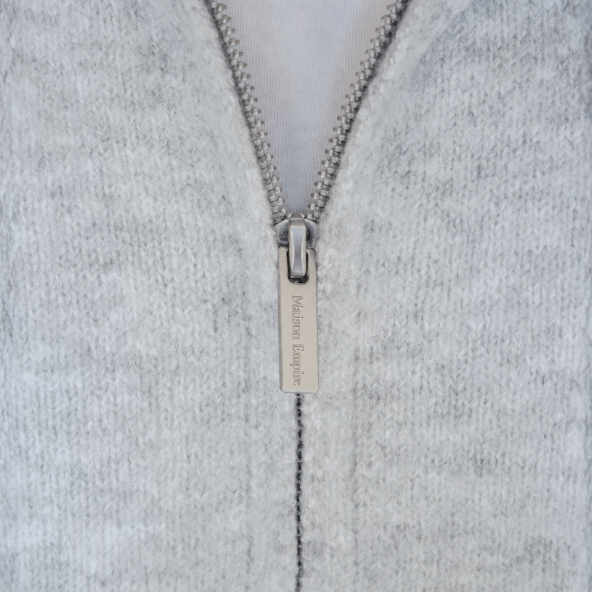 Mohair Zip Hoodie