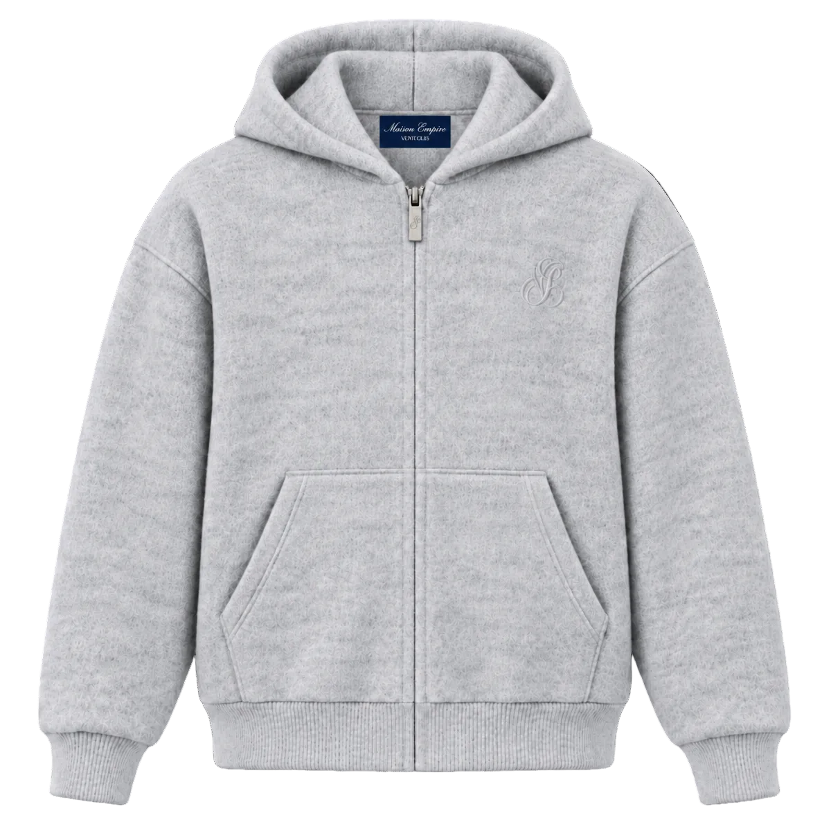 Mohair Zip Hoodie