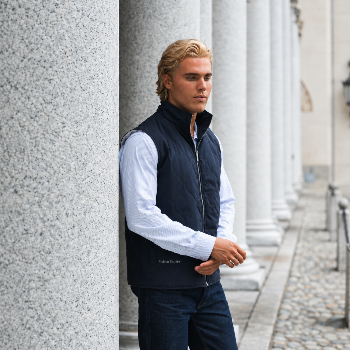 Padded Quilted Vest