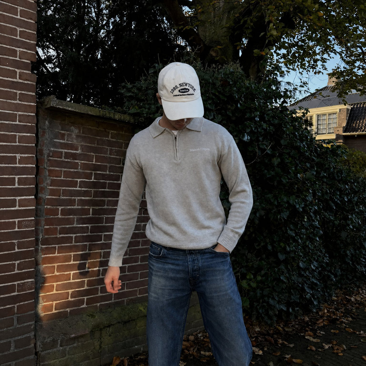 Wool Half Zip