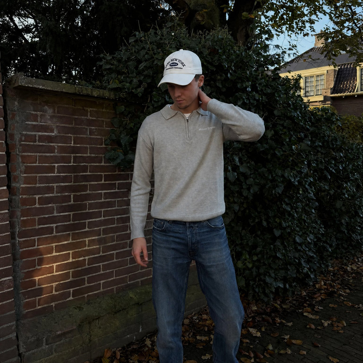 Wool Half Zip