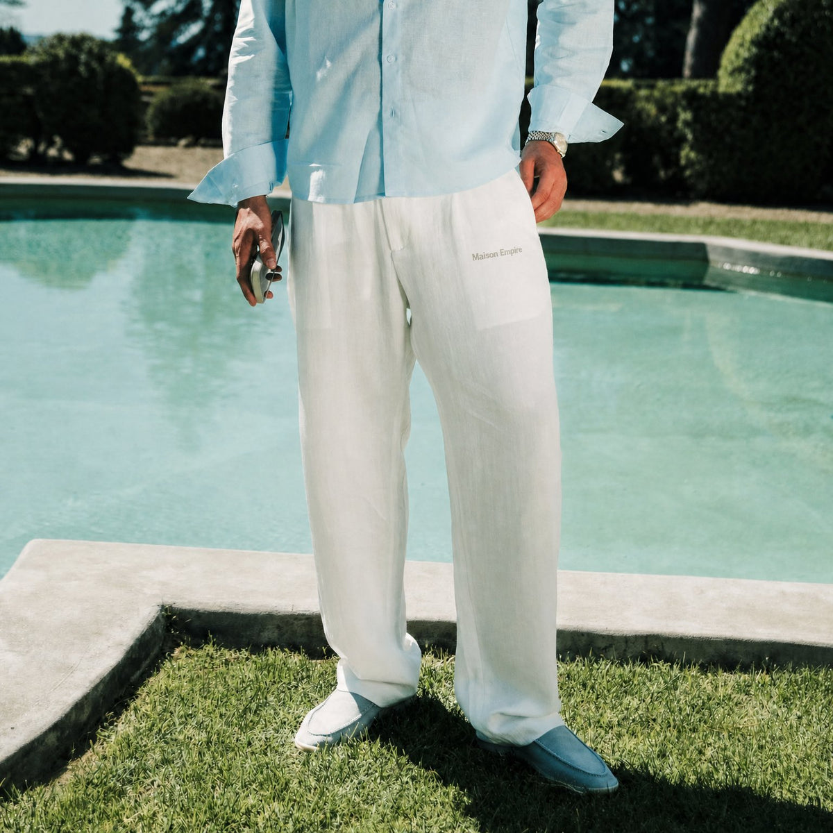 Linen Pants Relaxed Fit