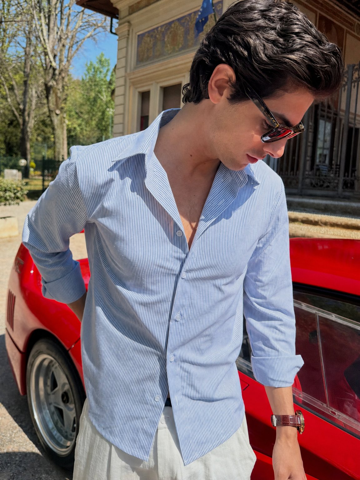 Striped Linen Shirt