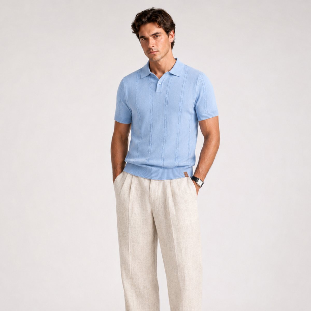 ESSENTIAL SEA BLUE POLO (GIFT)