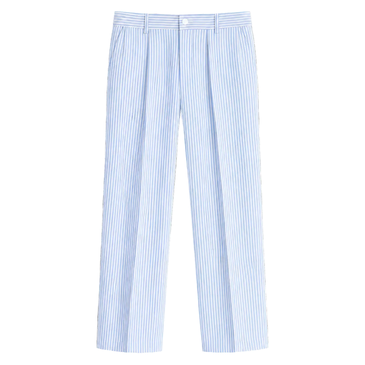 Linen Striped Pants