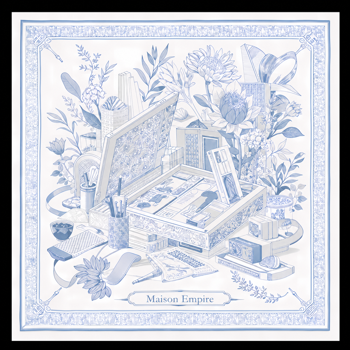 Signature Silk Scarf