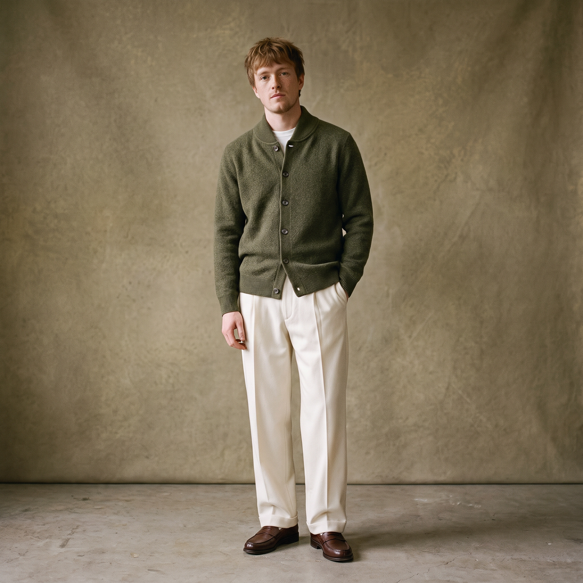 MATCHA CARDIGAN SWEATER