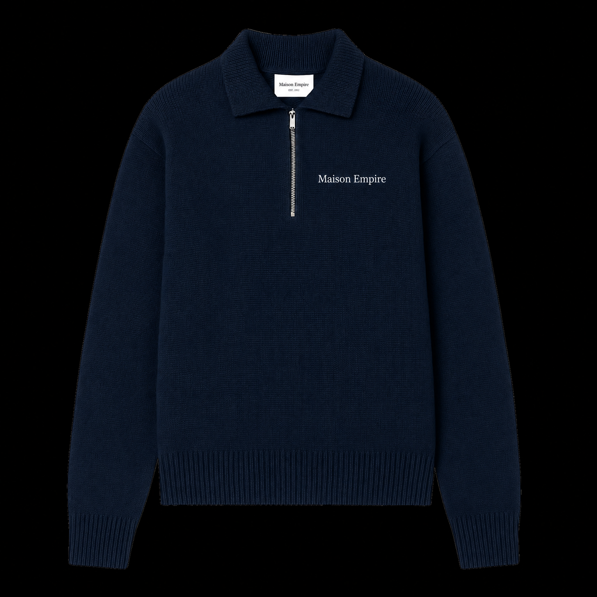 Wool Half Zip