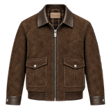 Suede Leather Jacket