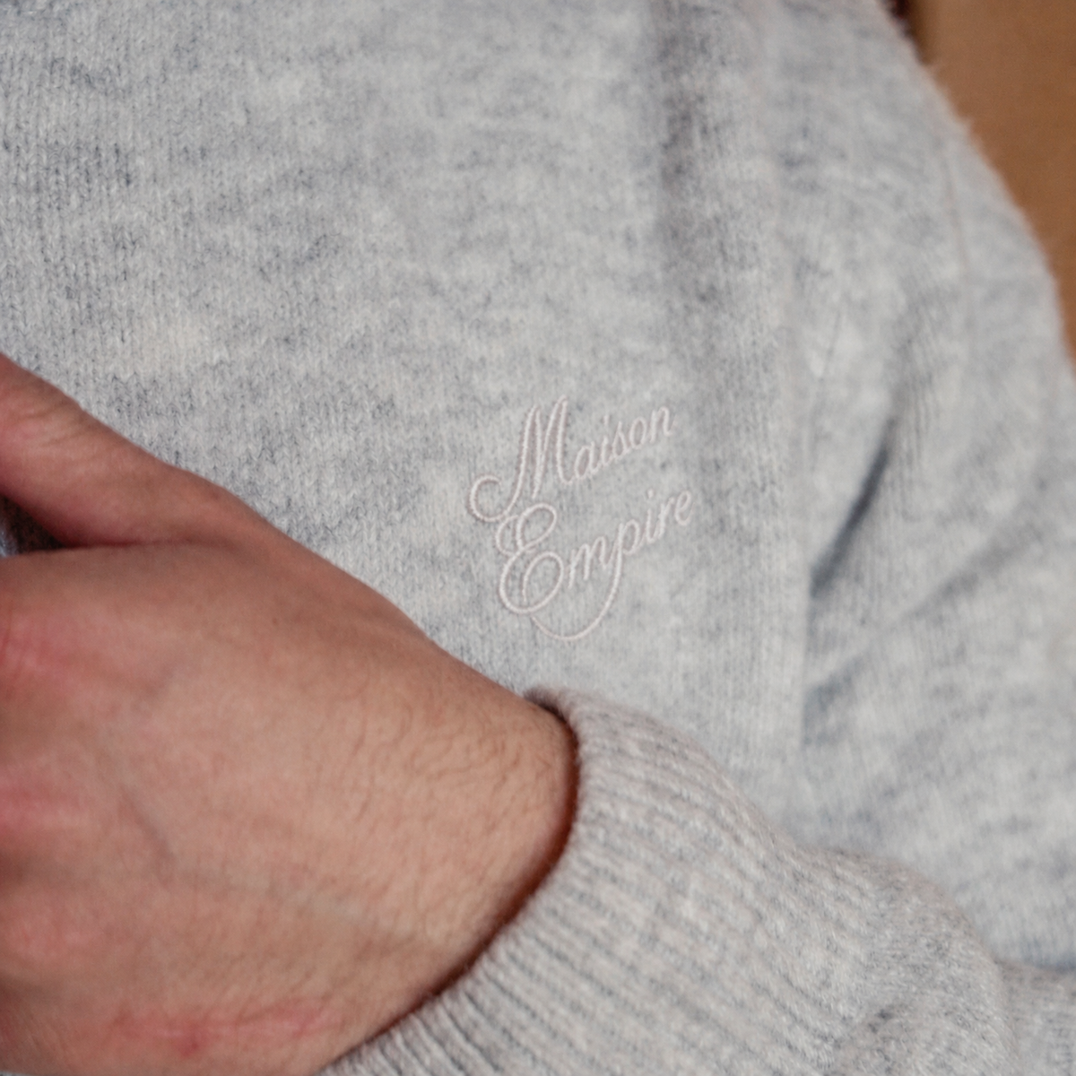 Mohair Zip Hoodie