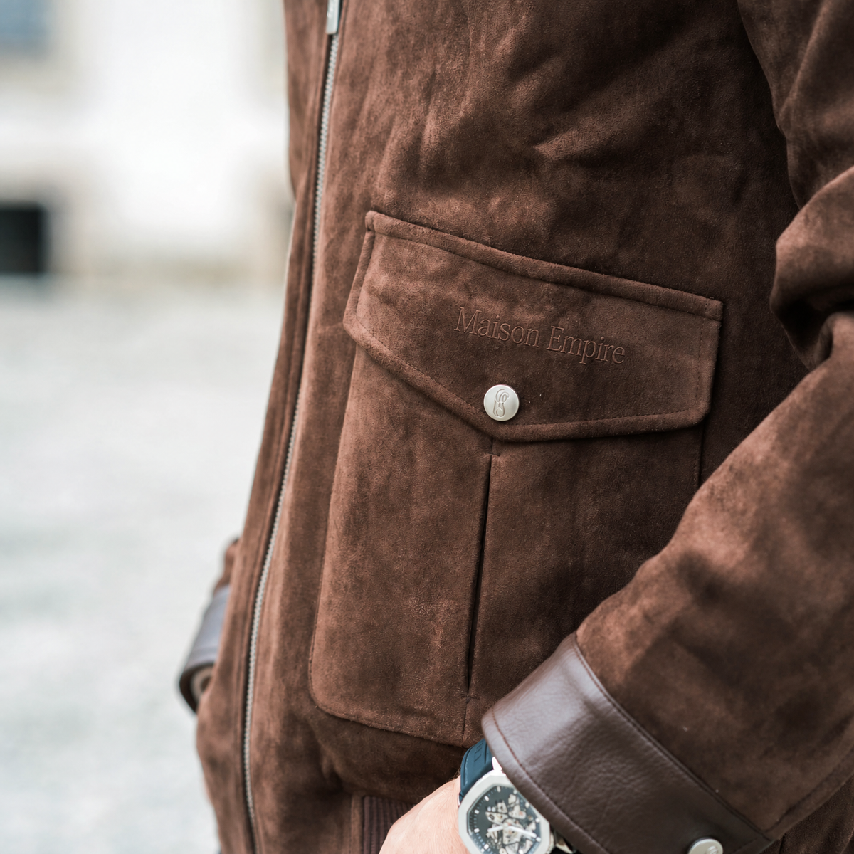 Suede Leather Jacket