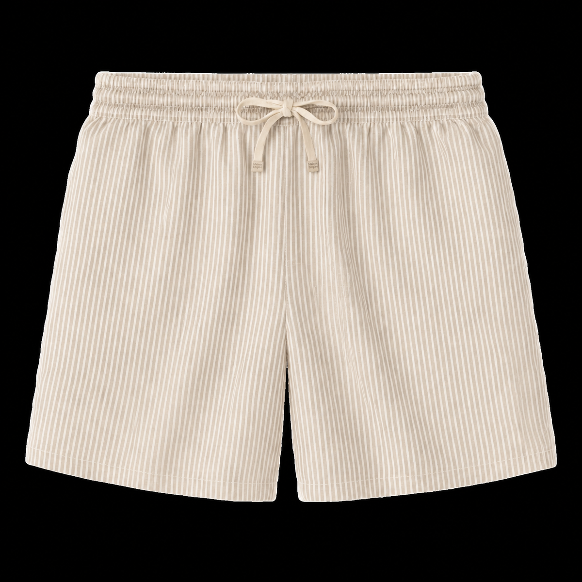 Striped Linen Shorts