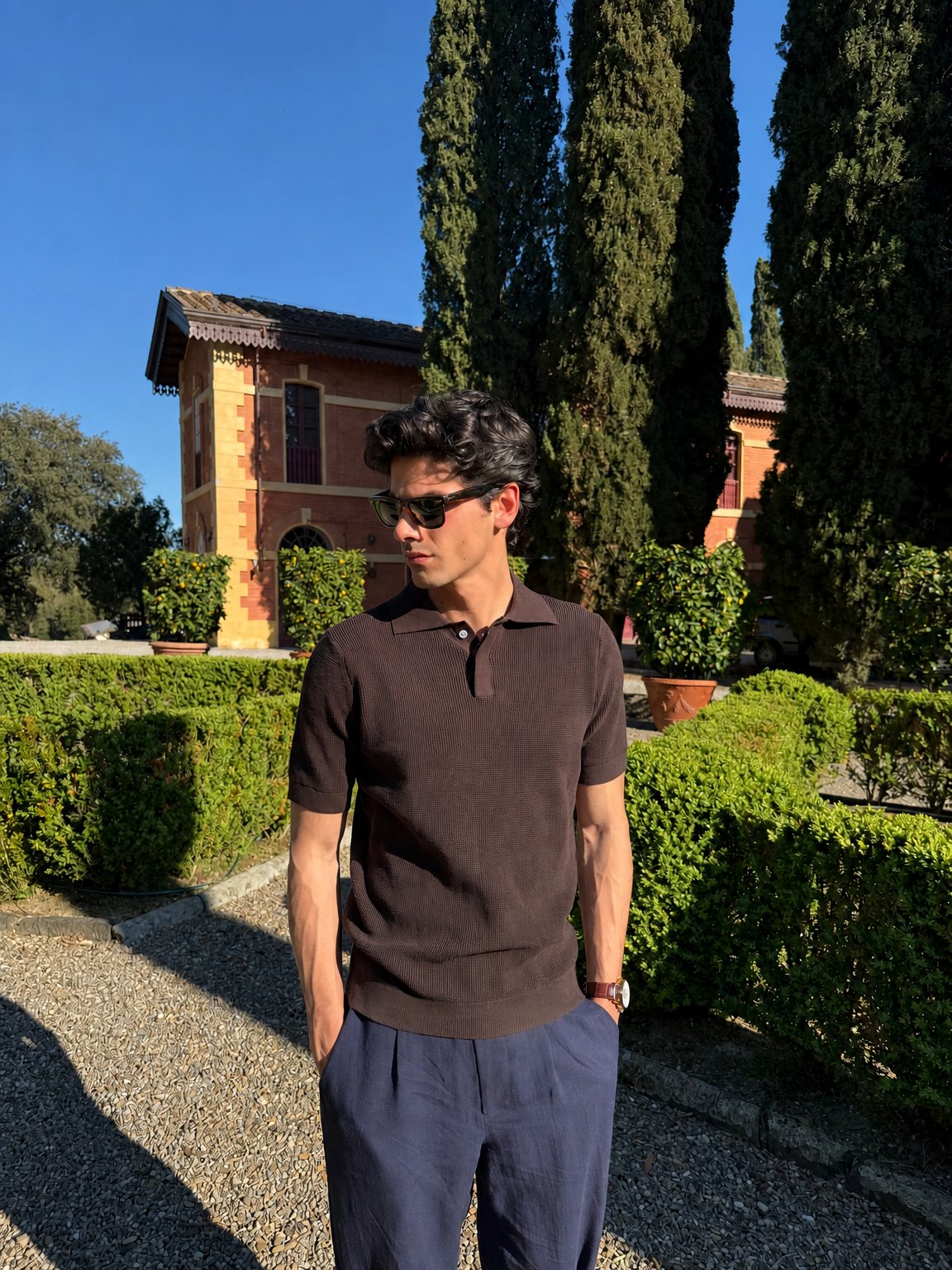 Knitted Polo