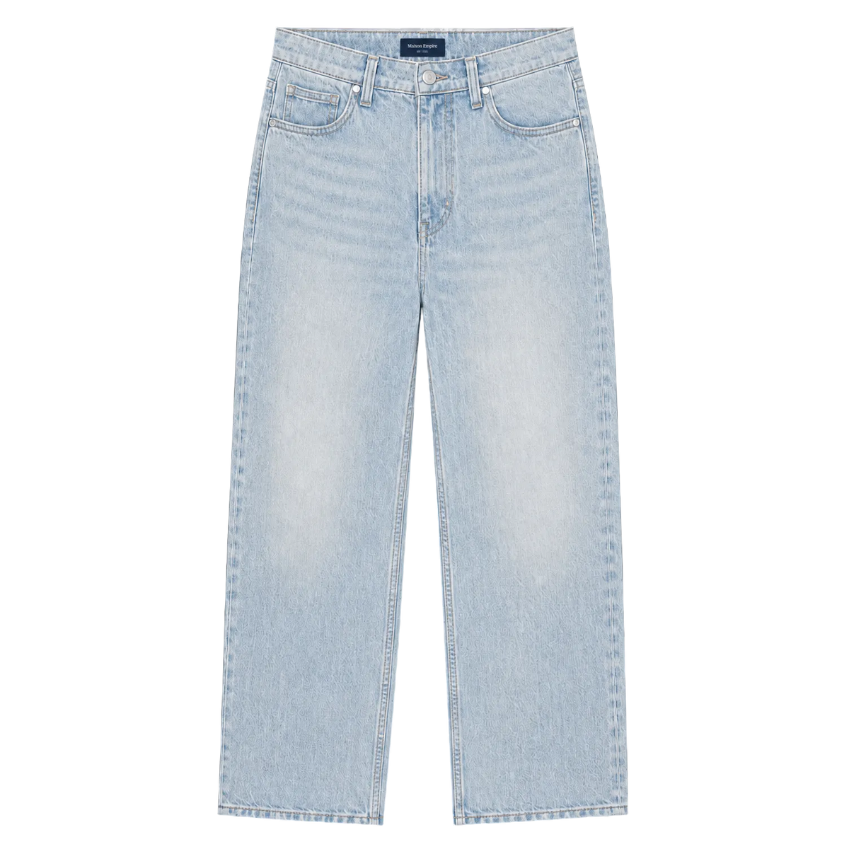 Relaxed Straight Fit Jeans Blue
