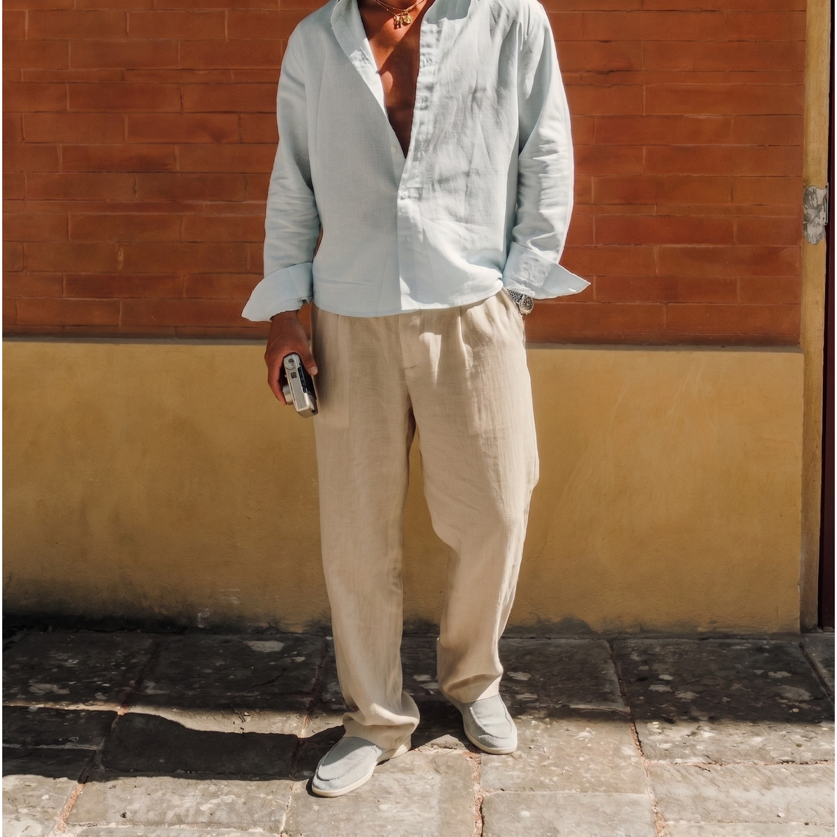 Linen Pants Relaxed Fit